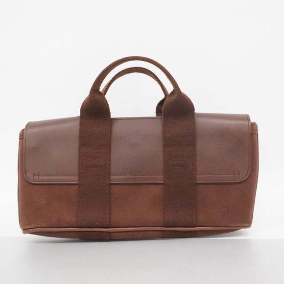 Hermes Hermès Valparaiso Long PM Toile Chevron Brown Handbag for Women - Picture 13 of 13